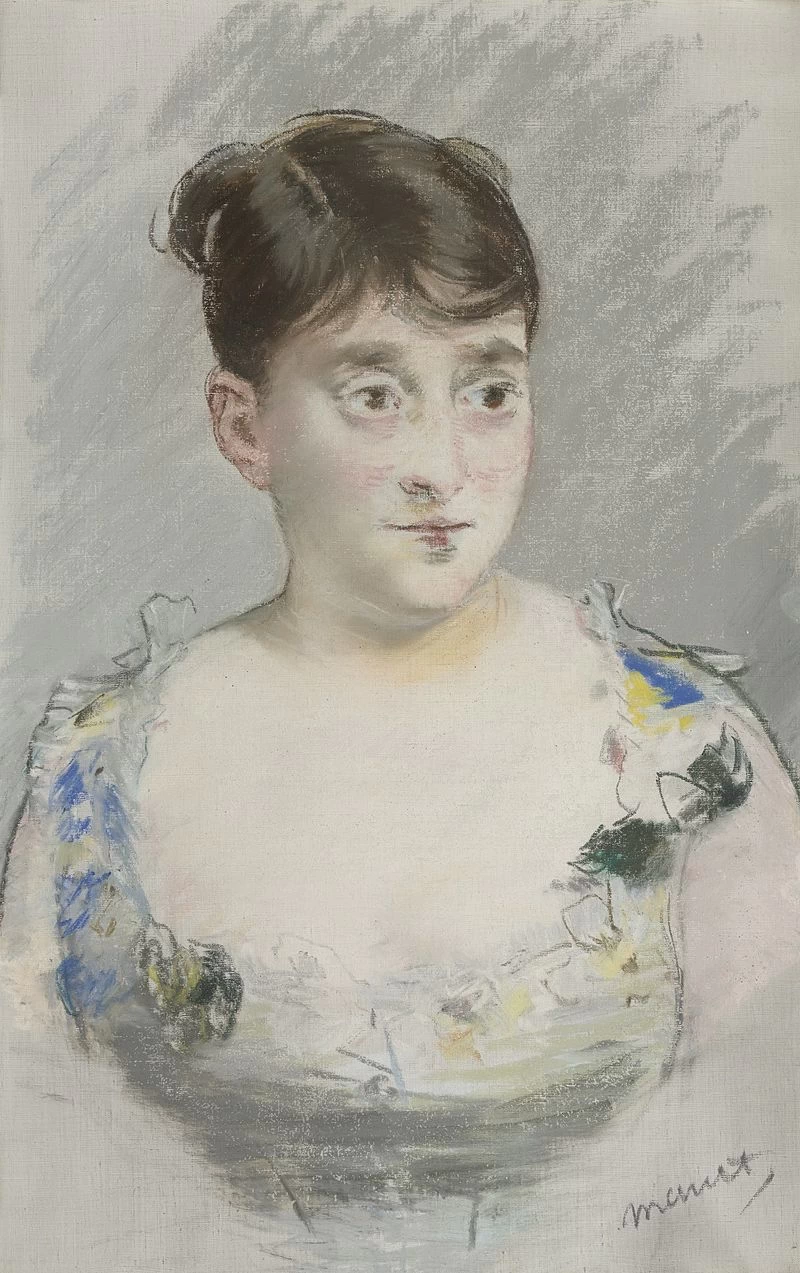   218-Édouard Manet, Madame du Paty, 1880